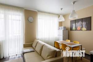 Студия квартира, посуточно, 46м2, 22/29 этаж