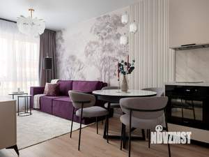 1-к квартира, на длительный срок, 36м2, 4/9 этаж