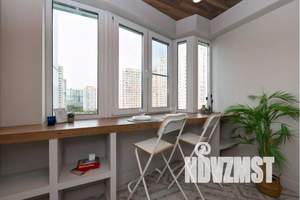 1-к квартира, посуточно, 59м2, 9/21 этаж