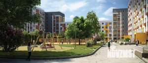 Студия квартира, на длительный срок, 28м2, 2/8 этаж