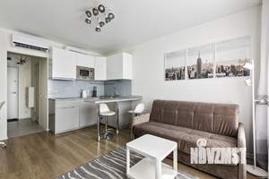 Студия квартира, посуточно, 22м2, 22/25 этаж