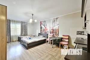 Студия квартира, посуточно, 52м2, 6/25 этаж