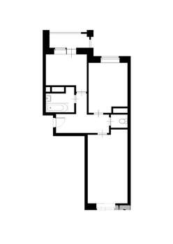 2-к квартира, на длительный срок, 49м2, 6/9 этаж