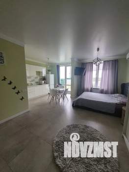 Студия квартира, посуточно, 39м2, 12/25 этаж