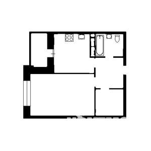 1-к квартира, на длительный срок, 40м2, 8/10 этаж