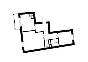 2-к квартира, на длительный срок, 45м2, 3/8 этаж
