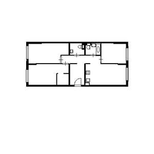 3-к квартира, на длительный срок, 90м2, 6/9 этаж