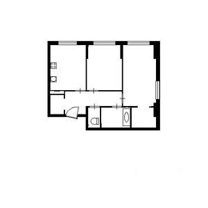 2-к квартира, на длительный срок, 60м2, 5/9 этаж