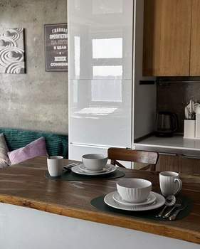 Студия квартира, на длительный срок, 38м2, 25/43 этаж