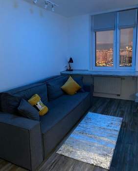 Студия квартира, на длительный срок, 19м2, 30/30 этаж