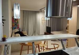 Студия квартира, на длительный срок, 43м2, 13/44 этаж