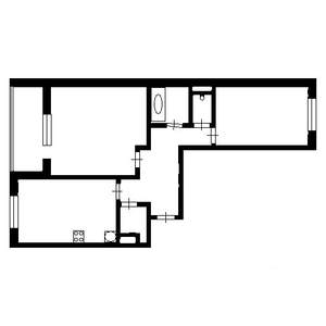 2-к квартира, на длительный срок, 58м2, 4/27 этаж