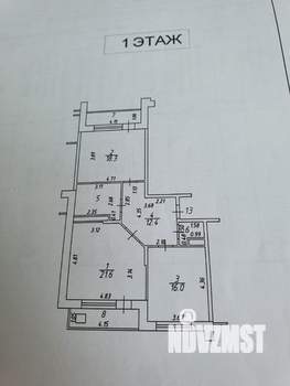 2-к квартира, на длительный срок, 85м2, 1/4 этаж