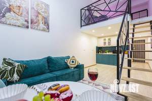 1-к квартира, посуточно, 42м2, 1/1 этаж