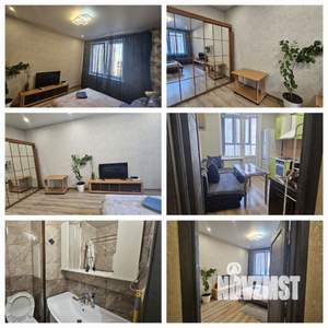 1-к квартира, посуточно, 35м2, 13/25 этаж