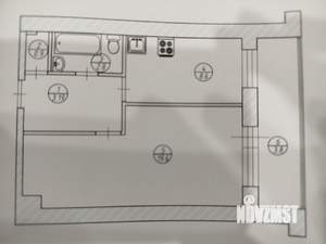1-к квартира, на длительный срок, 42м2, 8/9 этаж