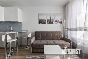 Студия квартира, посуточно, 22м2, 22/25 этаж