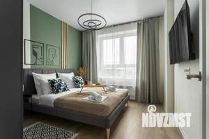 1-к квартира, посуточно, 36м2, 1/1 этаж