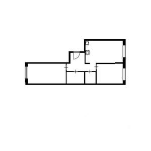 2-к квартира, на длительный срок, 70м2, 3/9 этаж