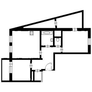 2-к квартира, на длительный срок, 60м2, 5/17 этаж