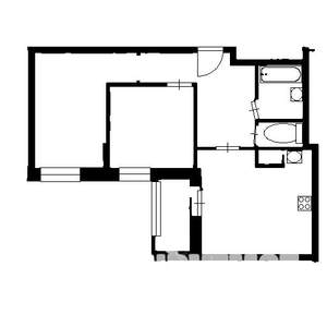 2-к квартира, на длительный срок, 60м2, 7/24 этаж