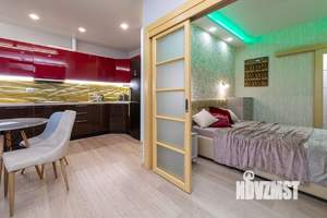 Студия квартира, на длительный срок, 40м2, 14/44 этаж