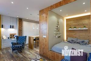 1-к квартира, посуточно, 36м2, 1/1 этаж