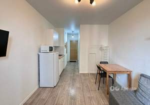 Студия квартира, на длительный срок, 19м2, 4/30 этаж