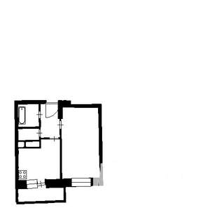 1-к квартира, на длительный срок, 32м2, 3/8 этаж
