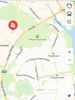 1-к квартира, на длительный срок, 44м2, 14/22 этаж