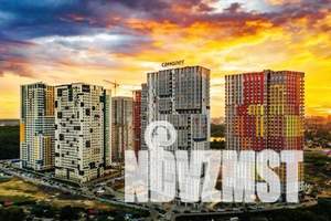 1-к квартира, на длительный срок, 34м2, 2/32 этаж