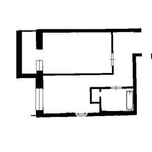 1-к квартира, на длительный срок, 36м2, 5/24 этаж