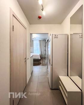 Студия квартира, на длительный срок, 21м2, 4/33 этаж