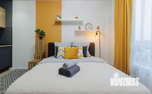 Студия квартира, посуточно, 25м2, 8/9 этаж