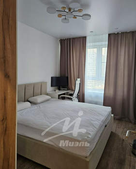 1-к квартира, на длительный срок, 55м2, 7/25 этаж