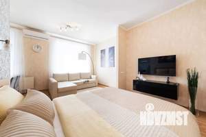 Студия квартира, посуточно, 44м2, 6/23 этаж