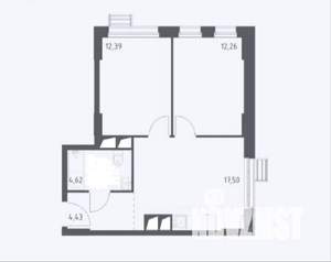 2-к квартира, на длительный срок, 51м2, 6/31 этаж