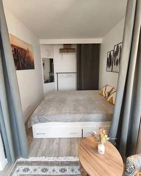 Студия квартира, на длительный срок, 32м2, 40/44 этаж