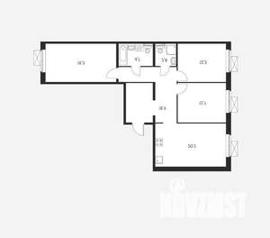 3-к квартира, на длительный срок, 95м2, 8/19 этаж