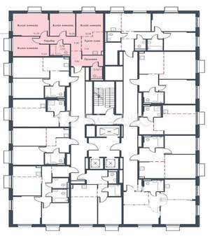 3-к квартира, вторичка, 75м2, 9/12 этаж