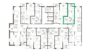 Студия квартира, вторичка, 31м2, 9/9 этаж