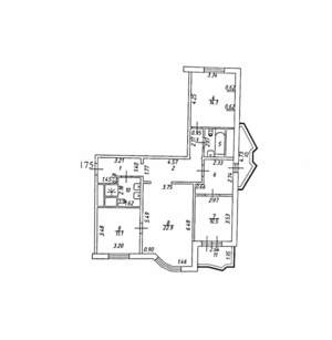 3-к квартира, вторичка, 89м2, 5/17 этаж