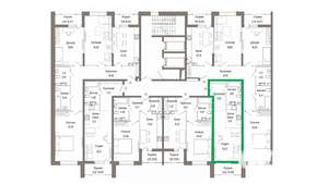 Студия квартира, вторичка, 34м2, 6/9 этаж