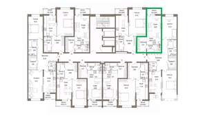 Студия квартира, вторичка, 31м2, 5/9 этаж