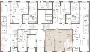 2-к квартира, вторичка, 68м2, 1/9 этаж
