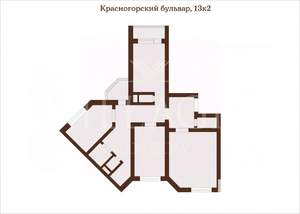 3-к квартира, вторичка, 98м2, 5/17 этаж