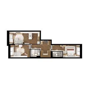 2-к квартира, вторичка, 65м2, 5/9 этаж