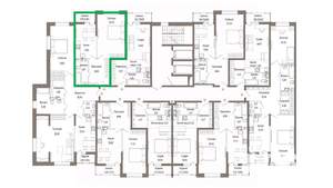 1-к квартира, вторичка, 47м2, 5/10 этаж