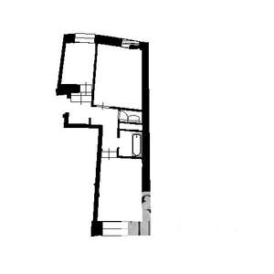 2-к квартира, вторичка, 45м2, 6/8 этаж
