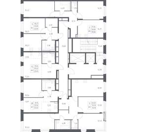 3-к квартира, вторичка, 76м2, 4/24 этаж